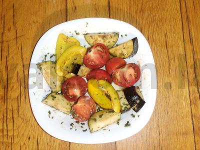 Daržovės su provanso žolelėmis ant anglių Žingsnis 5