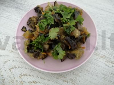 Baklažanai su morkomis pagrindine nuotrauka