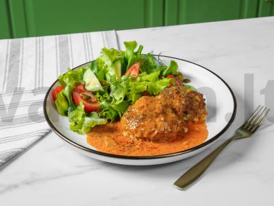 Kotletai su padažu pagrindine nuotrauka