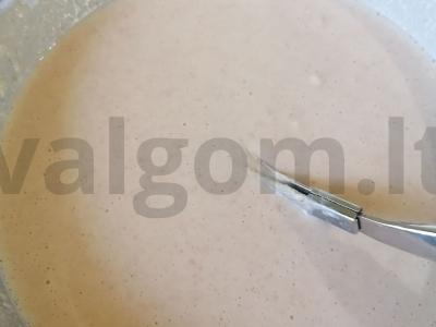 Ploni auksiniai blynai Žingsnis 1