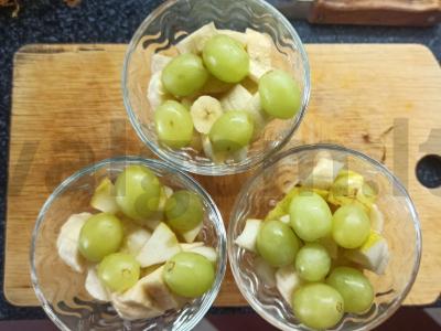 Vaisių desertas Žingsnis 3