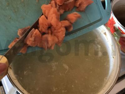 Lašišų filė žuvienė Žingsnis 6