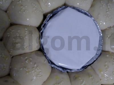 Sūrio pyragas, keptas orkaitėje Žingsnis 3