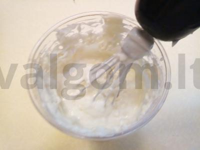 Ledai „Rafaello“ su migdolais Žingsnis 2