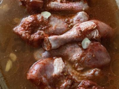 Vištienos kojos su grikių koše Žingsnis 1