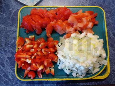 Borščas „Komarovskis“ su vištiena ir jautiena Žingsnis 1