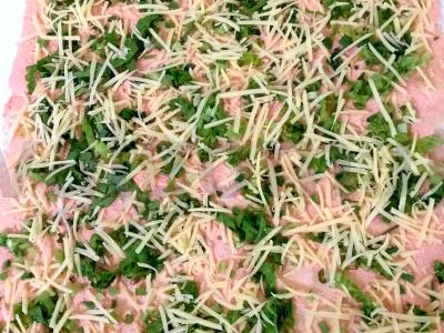 Tortilija su ikra, sūriu ir žolelėmis Žingsnis 4