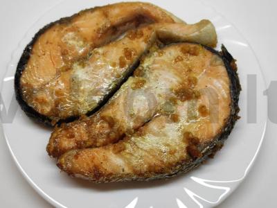 Lašiša sojų padaže pagrindine nuotrauka