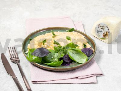 Skani avižų blynai su Adygei sūriu pagrindine nuotrauka