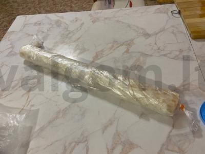 Rulėliai su žuvimi ir daržovėmis Žingsnis 7