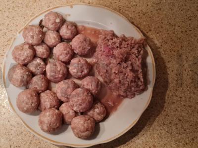 Lengvas sriuba su mėsos kukuliais šeimos pietums Žingsnis 2