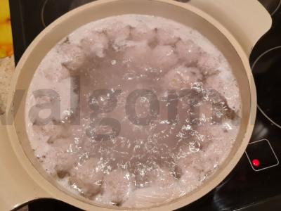 Lengvas sriuba su mėsos kukuliais šeimos pietums Žingsnis 3