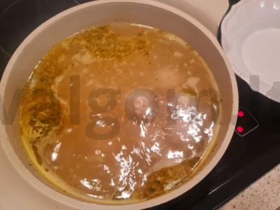 Lengvas sriuba su mėsos kukuliais šeimos pietums Žingsnis 8