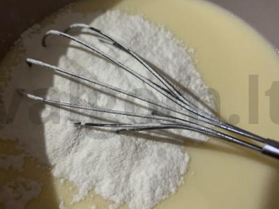 Skanūs ažūriniai blynai Žingsnis 2