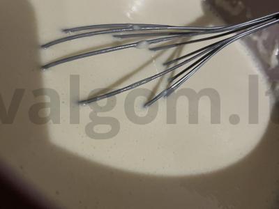 Skanūs ažūriniai blynai Žingsnis 3