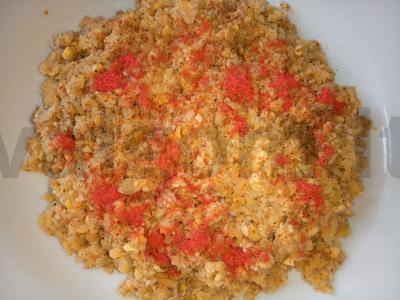 Vegetariški lęšių ir bulvių blynai Žingsnis 2