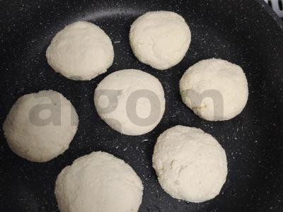 PP varškė su šokolado įdaru Žingsnis 4