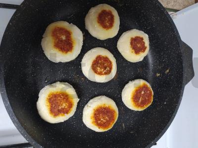 PP varškė su šokolado įdaru Žingsnis 5