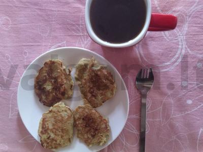 Grikių blynai su patisonu pagrindine nuotrauka