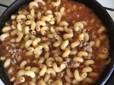 Supaprastinta bolonijos pasta Žingsnis 5