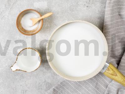 Karvių pieno feta Žingsnis 1