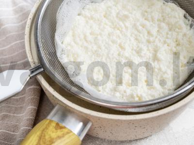 Karvių pieno feta Žingsnis 2