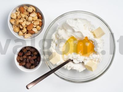 Karališka varškės pasha Žingsnis 1