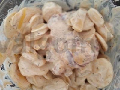 Rudai vištiena su bulvėmis Žingsnis 2