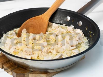 Risotto su kalakutų filė ir arborio ryžiais Žingsnis 2