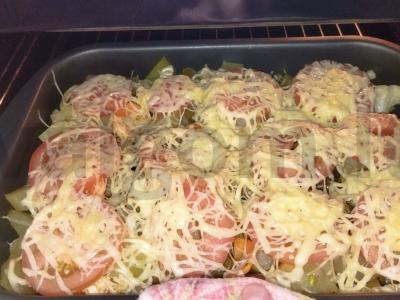 Vištienos filė su daržovėmis orkaitėje Žingsnis 6