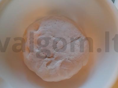 Mantai su kiaulienos faršu ir bulvėmis Žingsnis 1