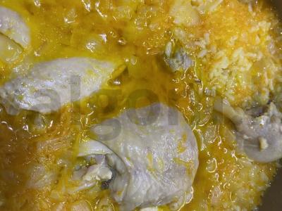 Plovas su vištiena lėtoje viryklėje Žingsnis 6