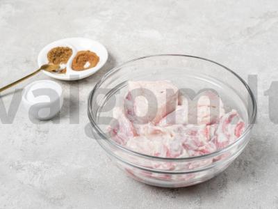 Indiškas avienos šašlykas Žingsnis 1