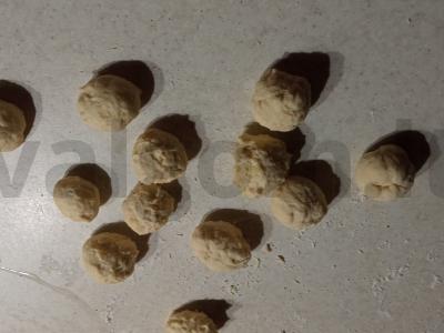 Koldūnai iš kvietinių miltų, pieno ir mielių Žingsnis 2