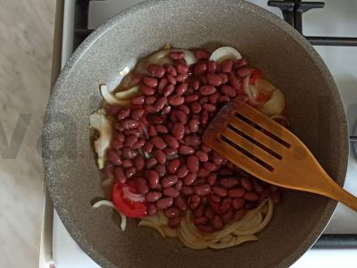 Lobio su raudonaisiais pupelėmis Žingsnis 2