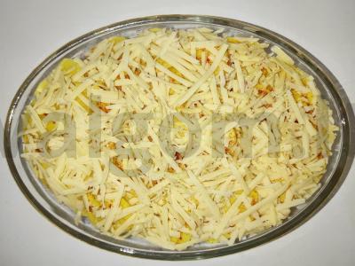 Mėsa prancūziškai su grietinėlėmis ir čederio sūriu Žingsnis 3