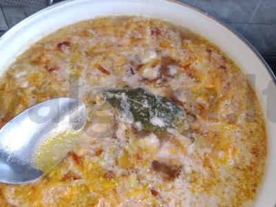 Grietinėlės sriuba su lašiša Žingsnis 8