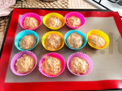 Veganiniai Velykų bananų keksiukai Žingsnis 5