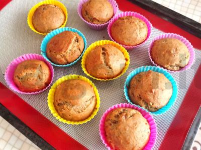 Veganiniai Velykų bananų keksiukai Žingsnis 6