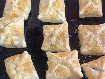 Šokoladiniai sluoksniukai-konvertukai Žingsnis 4