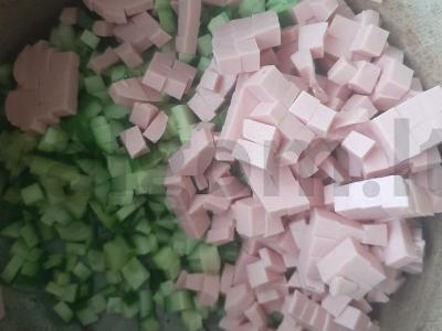 Okroška ant kvašo Žingsnis 1