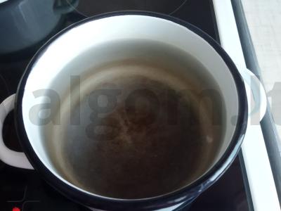 Šviežių obuolių ir šaldytų uogų kompotas mažyliams Žingsnis 1