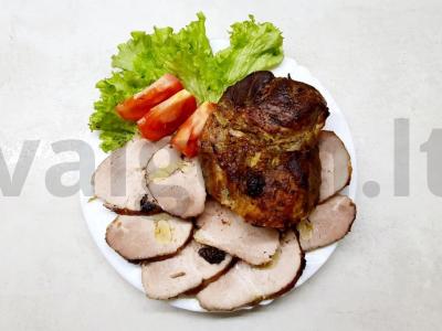 Kepinta kiauliena maišelyje pagrindine nuotrauka