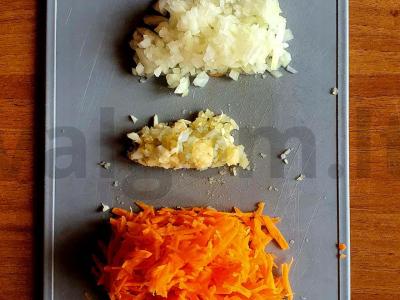 Bolognese makaronai, paprastas receptas Žingsnis 1