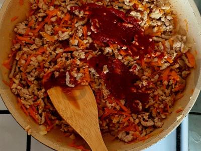 Bolognese makaronai, paprastas receptas Žingsnis 4