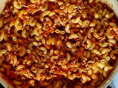 Bolognese makaronai, paprastas receptas Žingsnis 5