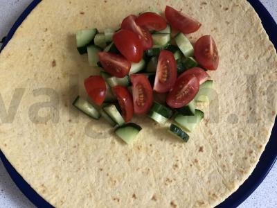 Tortilija su vištiena ir daržovėmis Žingsnis 2