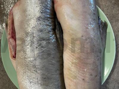 Šaltai rūkyta lašiša namuose Žingsnis 1