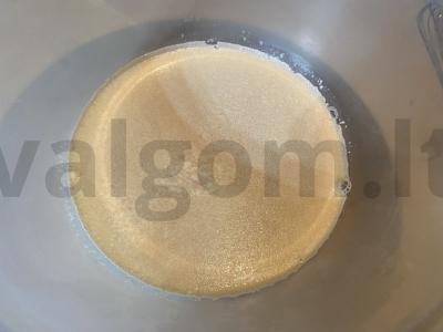 Mielinė pica tešla Žingsnis 2