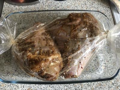 Kalakutienos blauzda su padažu Žingsnis 4